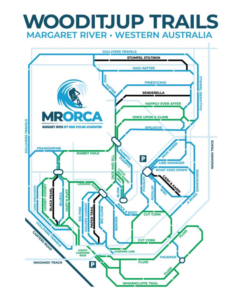 Introducing the new Wooditjup Trails Map 10