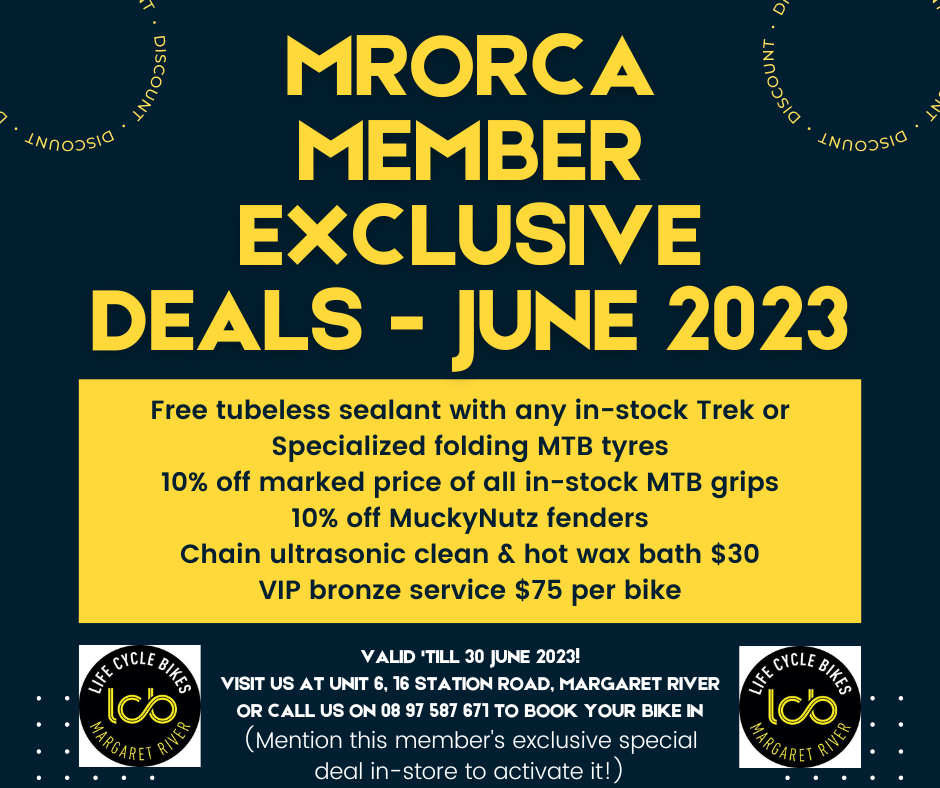 MRORCA MONTHLY SPECIALS – EXCLUSIVE TO MRORCA CLUB MEMBERS! JUNE 2023 2
