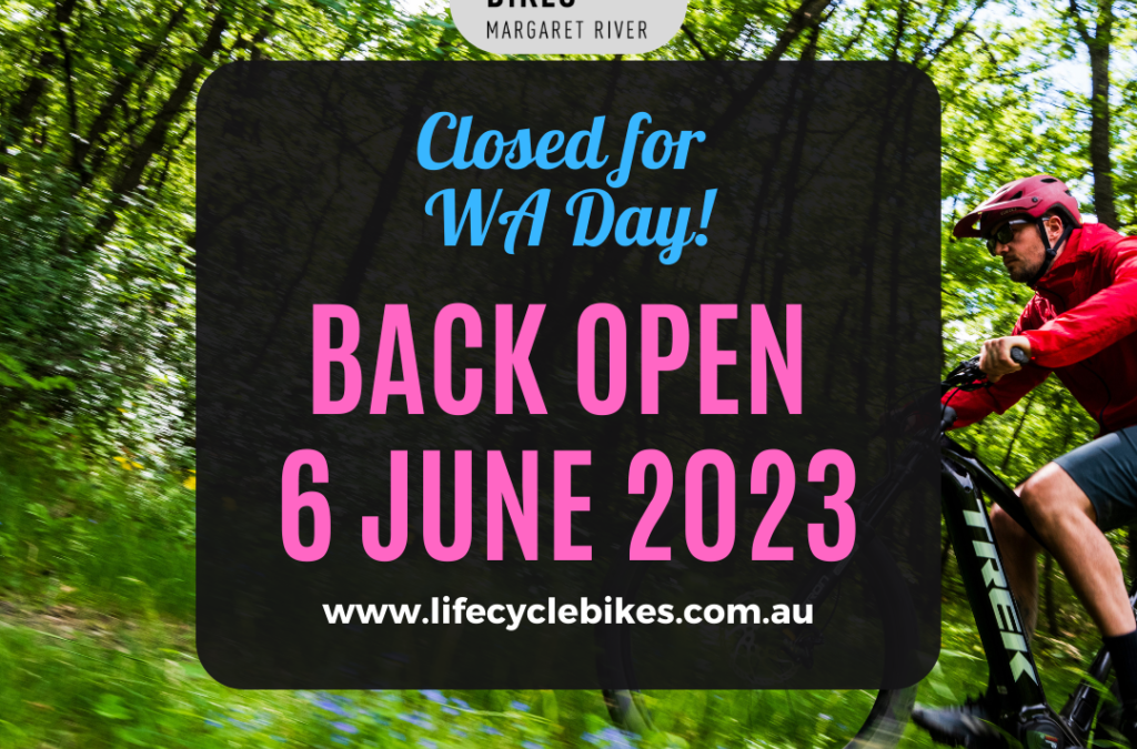 Store closed 5 June 2023 for WA Day!