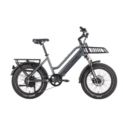 Veletrix SUV – 20" Fat Tyre Electric Cargo Bike (250W) in Grey with 180kg Carry Capacity - NOW ON SALE!