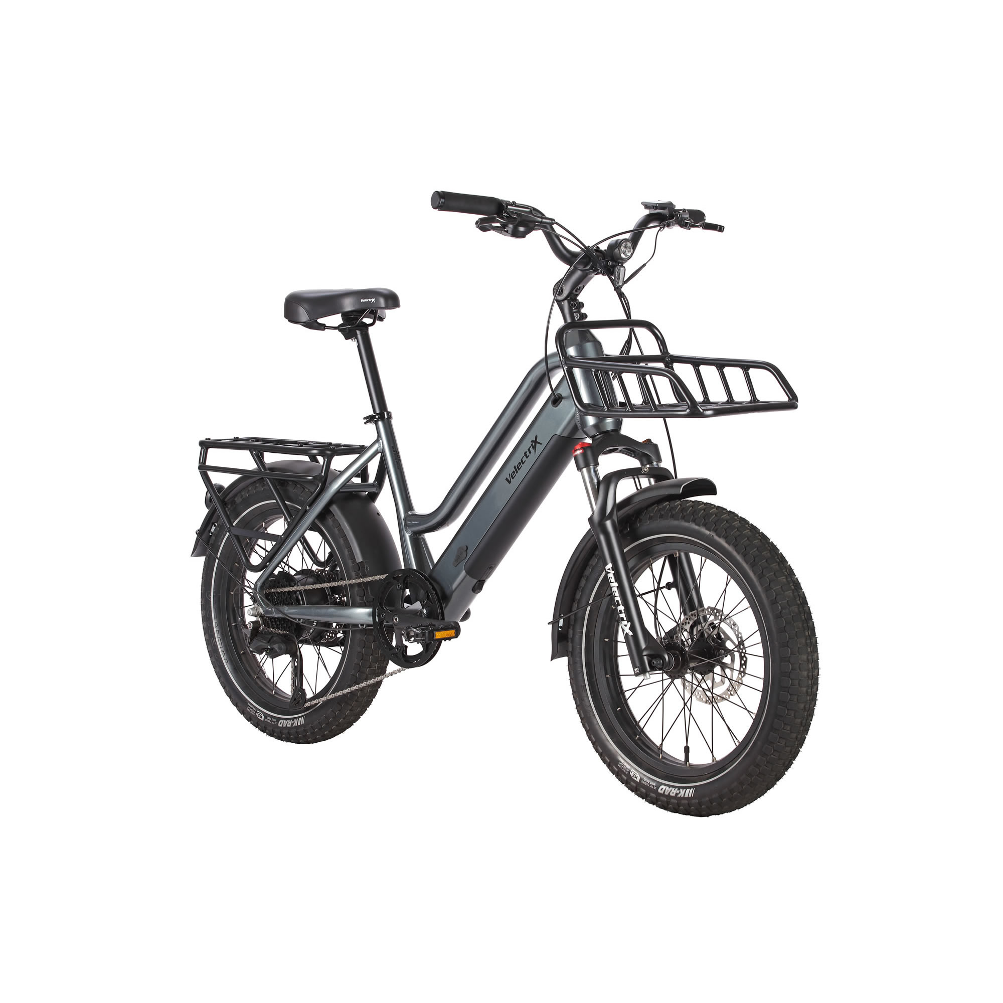 Veletrix SUV – 20" Fat Tyre Electric Cargo Bike (250W) in Grey with 180kg Carry Capacity - NOW ON SALE! - Image 2
