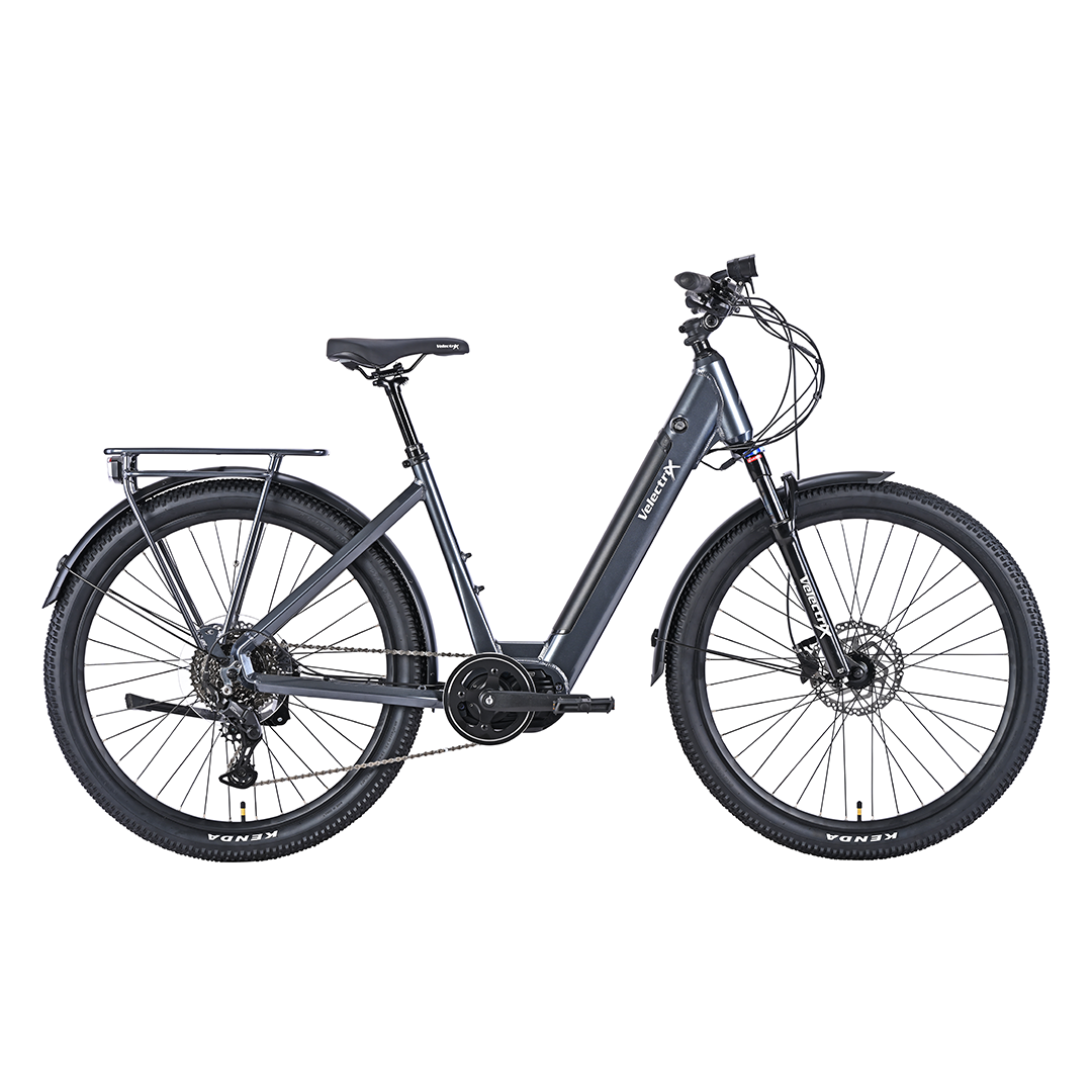 VelectriX Adventurer X ST – Step-Through Adventure Electric Bike in Charcoal Colour (Small or Medium Size Available) - Image 4