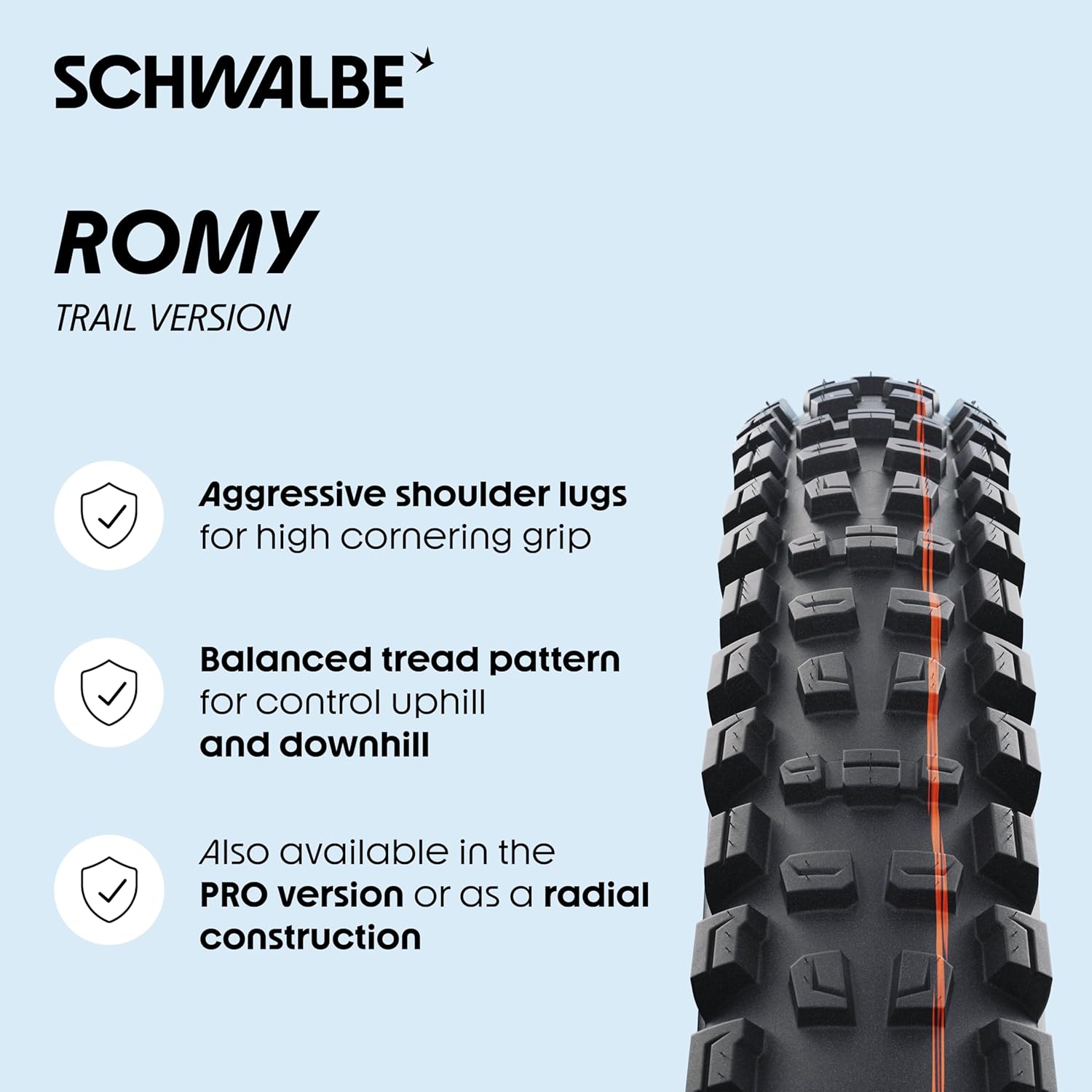 New Schwalbe radial MTB tyres have arrived! 10
